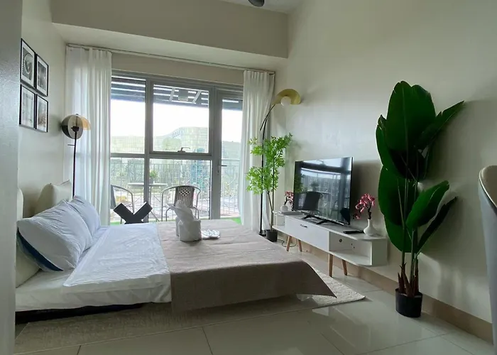 Apartment Modern 1br Highrise Cityscape Near Airport Okada Solaire Moa Manila