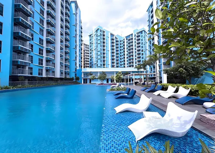 Modern 1br Highrise Cityscape Near Airport Okada Solaire Moa Apartment